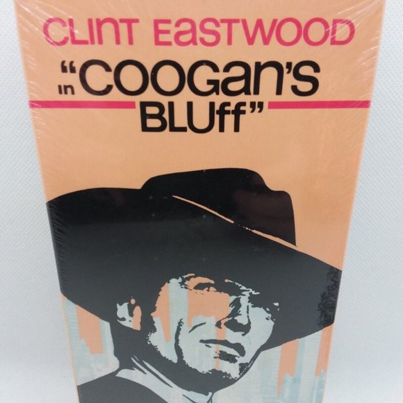 Coogans Bluff VHS Clint Eastwood New Factory Sealed - Picture 1 of 4